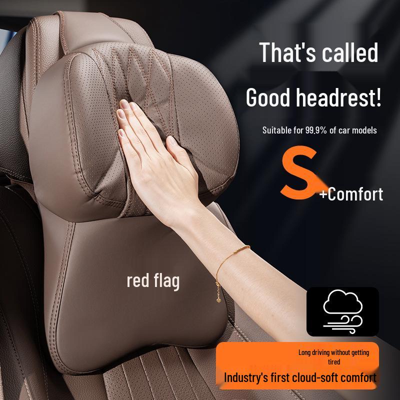 Hongqi Car Neck and Lumbar Support Cushion for HS5, HS7, H9, E-QM5, H5