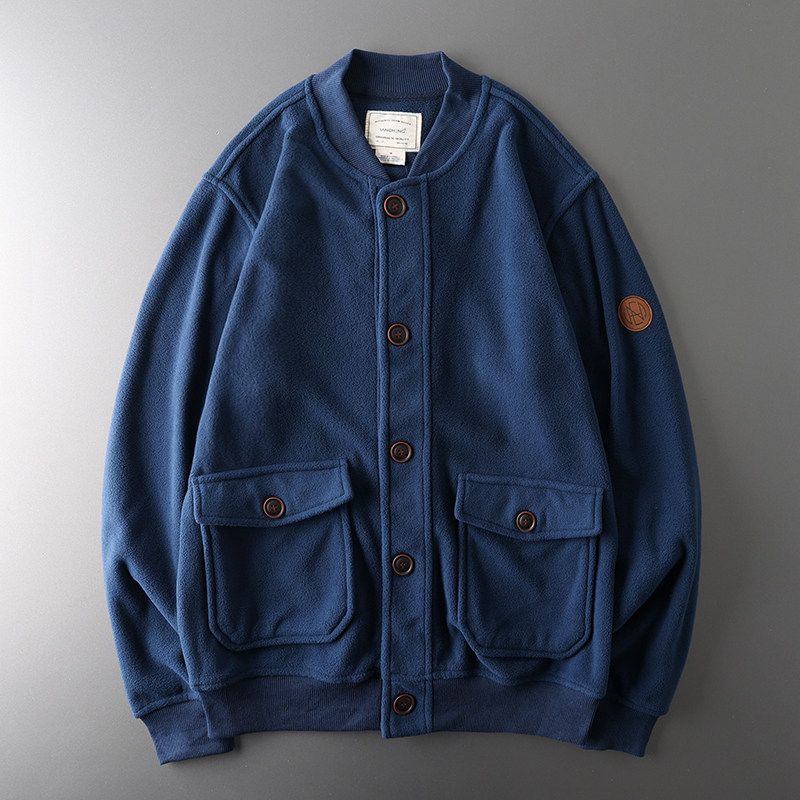 Men's Double-Sided Fleece Winter Jacket