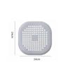 Sewer Floor Drain Net With Suction Cup Shower Drain Hair Cover Kitchen Bathroom Floor Drain PadGray