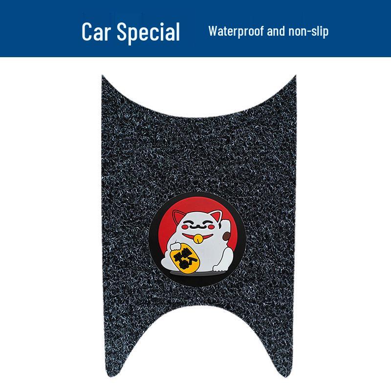 Waterproof, Non-Slip Wear-Resistant Silk Loop Foot Mats for Xinlei Xiaomeng Y Electric Scooter