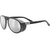 Uvex Mtn Classic Pure Black Matte Sunglasses with Silver Mirror Lenses