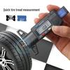 Digital Tire Tread Depth Gauge 0-25mm - Electronic Vernier Caliper with Display