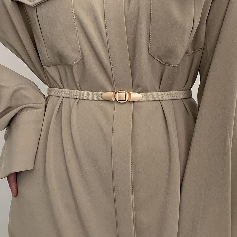 Elegant Women's Elastic Waist Belt 2024 Fashionable Korean Design Perfect For Jeans And Dresses