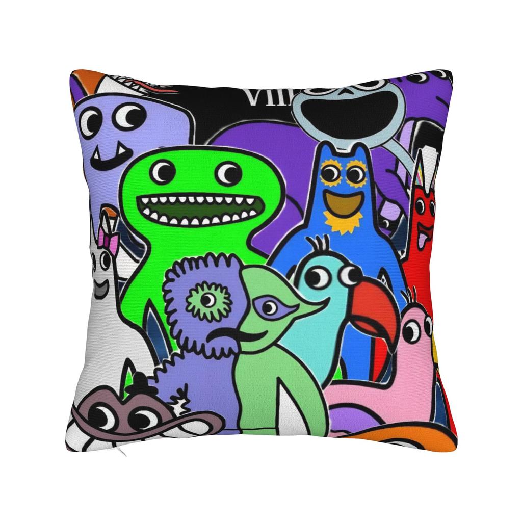 Garten of Banban Funny Games Pillow Covers Accessories Printed Cushion Cover Gift  Throw Pillow Case Cover Sofa Multiple Sizes