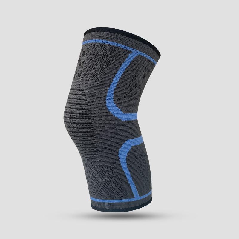 Silicone Anti-Slip Compression Knee Support for Sports & Fitness