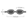 Anti-fog Adult Swimming Goggles Set with Nose Clip, and Ear Plugs Diving Eyewear  Summer
