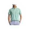 Polo Ralph Lauren Solid Color Logo Embroidered Casual Short Sleeve Polo Shirt Men tops Sea-Green 710680784-281