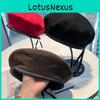 Wool Beret Hat For Women And Men Fall Winter Fashion With Breathable Warmth And Adjustable Fit