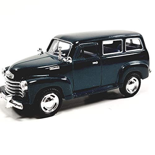 Kinsmart Chevrolet Suburban 1950 Forest Green SUV 1/36 Scale Diecast Car