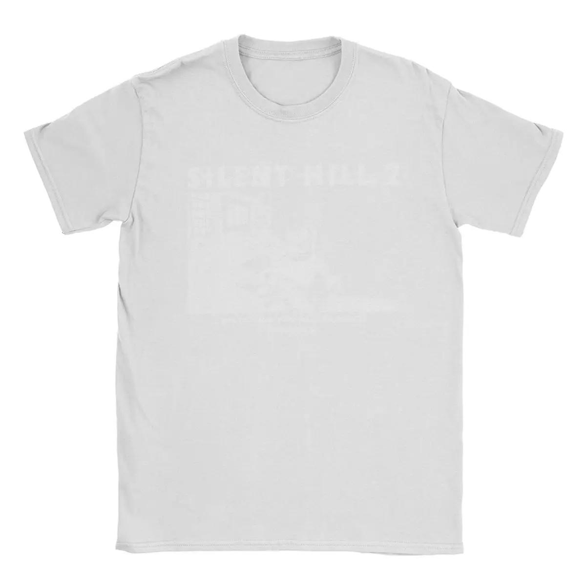 

Мужская футболка Silent Hill 3 Винтажная футболка с коротким рукавом и круглым вырезом Уличная одежда Футболка 100% хлопок Одежда больших размеров 4XL