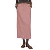 TIFICY Gonne estive primaverili casual con stampa a tinta unita da donna