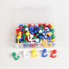 100Pcs Reusable Thumb Tacks DIY Cork Board Pushpin Colorful Push Pins Photo Wall Decor