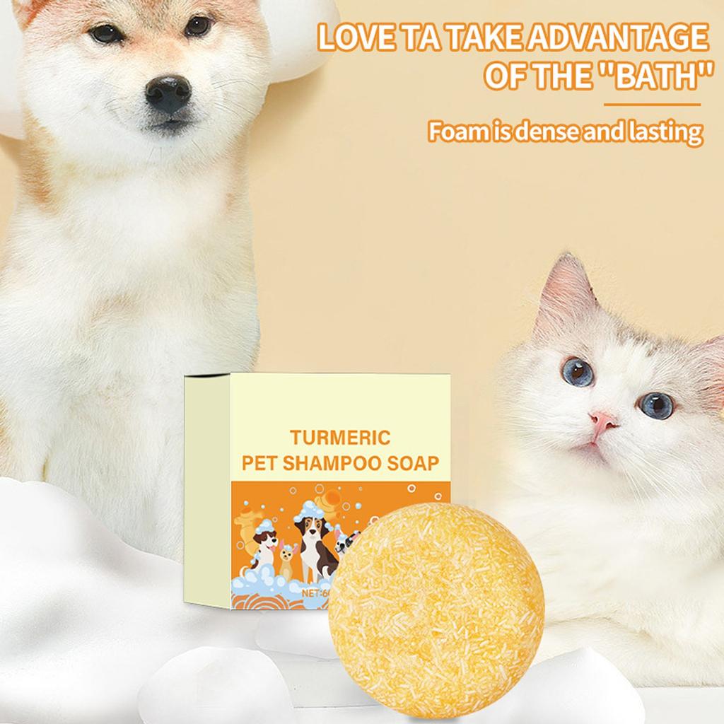Pet Soap  Dog Bath Cat Black Chin Removal Soap Shampoo Bath Cleaning Deodorant Soap