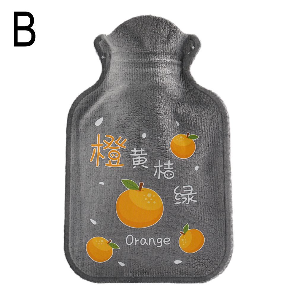 

Cartoon Winter Warm Plush Hot Water Bag, Hand Warmer Hot Water Bottle with Soft Cover for Hot and Cold Compress,Hand Feet Warmer