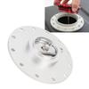 160mm Billet Aluminum   Fuel Cell Gas   With 12 Hole Cell Bung and Gasket for 12 Screw 5.343 In Screw Holes Fuel Cell
