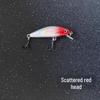 Esca Minnow Giapponese Affondante Micro, 45mm 2.7g, per Pesci con Bocca ad Uncinetto e Bocca di Cavallo