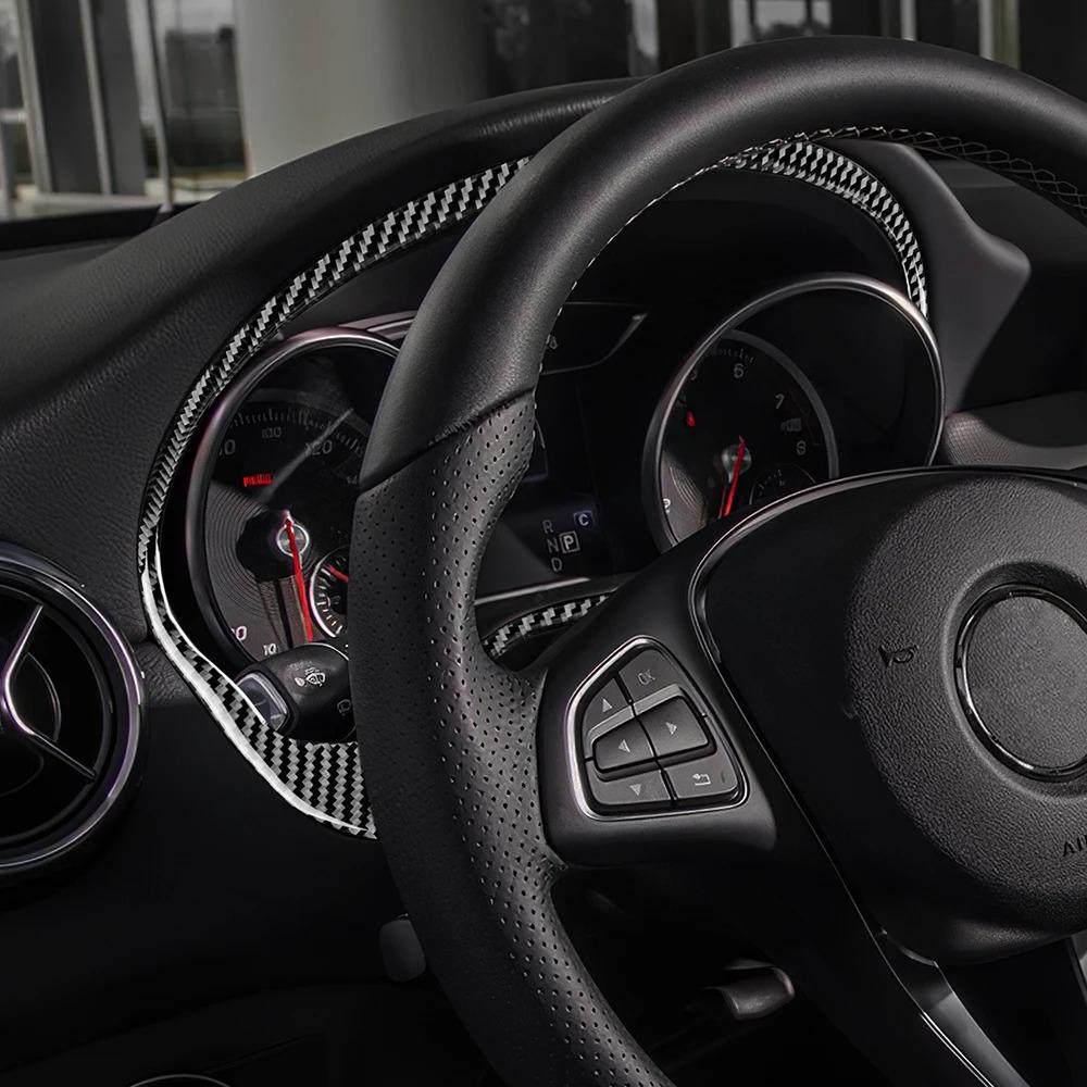 For Mercedes Benz CLA GLA A Class ,Car Center Console Dashboard Navigation Screen Protector Film Carbon Fiber Sticker Cover Trim