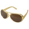 3 Pcs Men's 70s Disco Costume Accessories Set Disco Necklace Mustache Sunglasses Hippie Glasses for Disco Theme Party