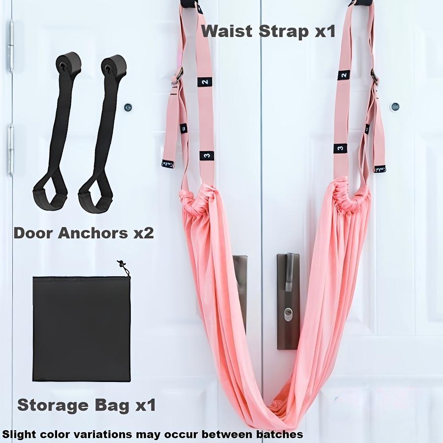 Aerial Yoga Strap for Door Home Fitness Stretching Band for Backbend and Split Training