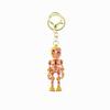 3D Printing 3D Printed Keychain Articulated Joints Pla Material Articulated Skeleton Key Ring Flexible Movement Eco Friendly