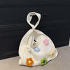 Woven One-shoulder Underarm Bag Crochet Bag Girls Shopper Bags Handbag For Students And Office Workers Comfortable Wide Strap