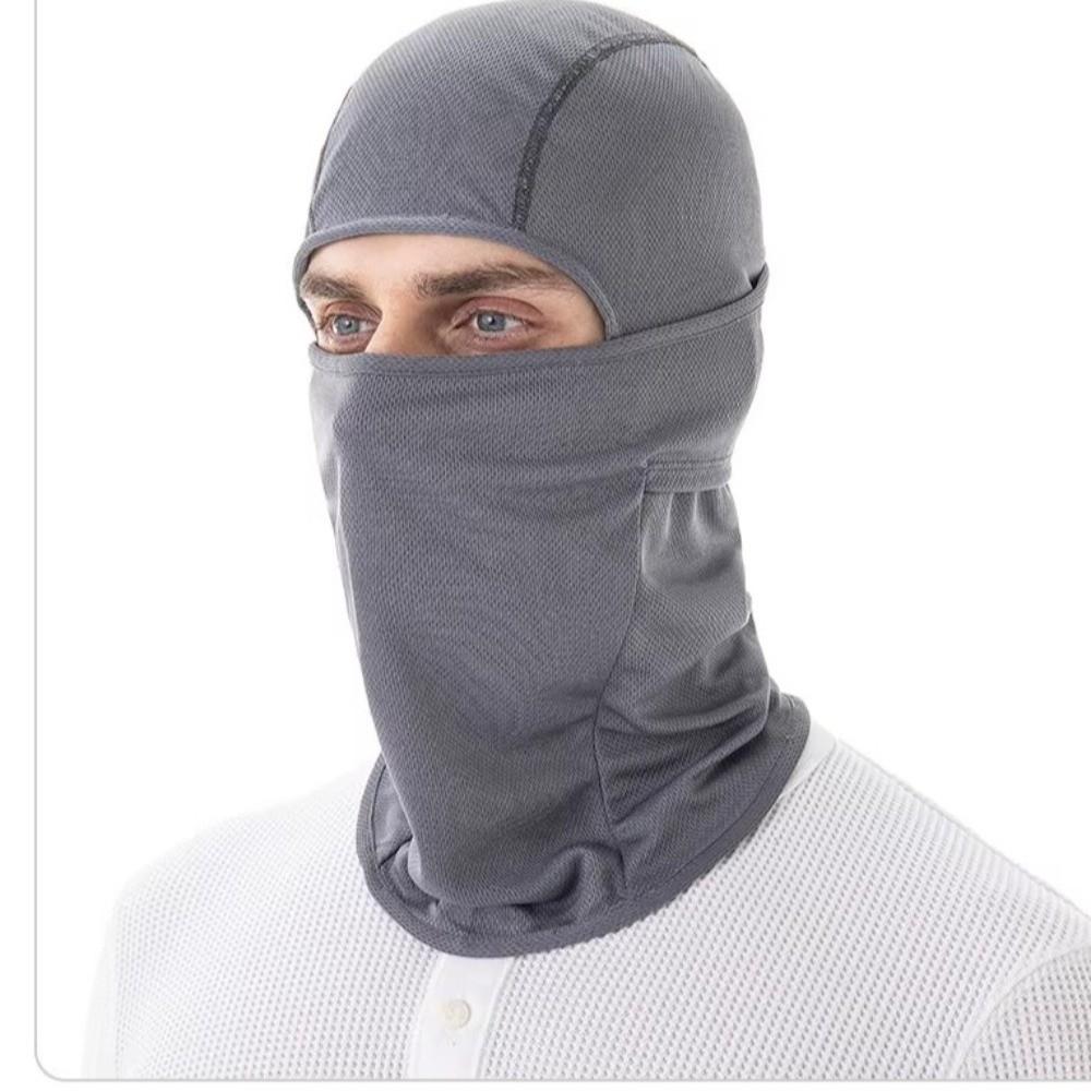 Balaclava de Secagem Rápida Proteção Solar Máscara de Ciclismo Máscara de Rosto Inteiro Protetor de Pescoço Forro de Capacete