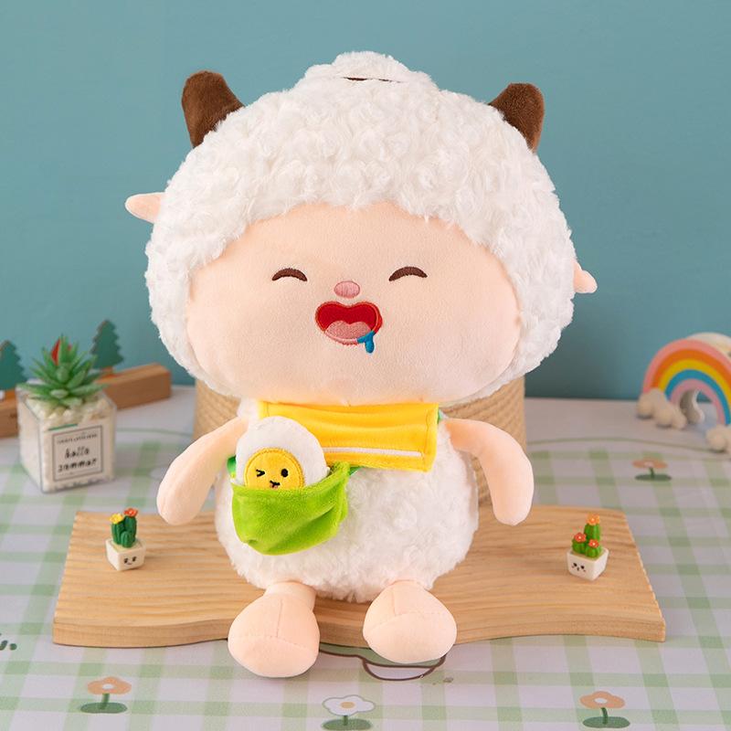 

Goat And Pleasant Big Big Wolf Doll Plush Toy Cartoon Character Gift Children Paddi