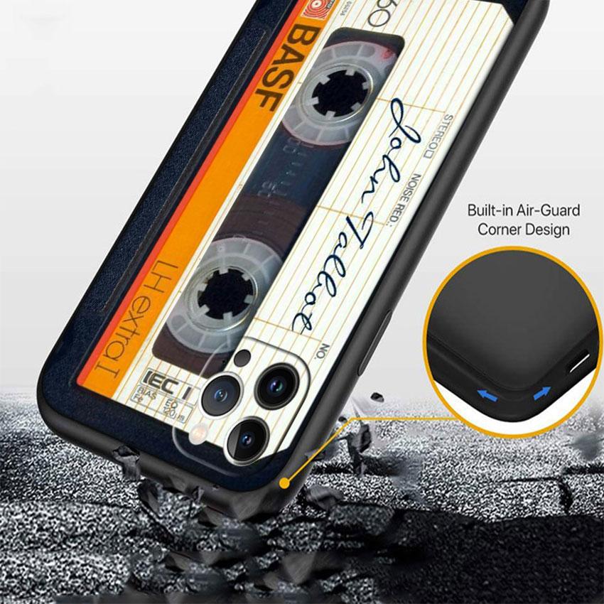 CJ26 Cassette Vintage Tape Phone Case for Motorola Edge 60 60s 70 G86 G56 G54 E14 G04S G45 G54 G64 S30 S50 X30 X40 X50 Ultra Pro