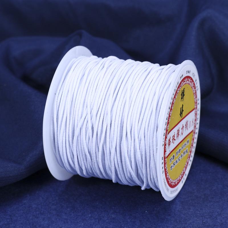 Elastic Buddha Bead Thread for Handmade Vajra Bodhi Moon Star Wenwan Bracelets - Stretch Beading Cord