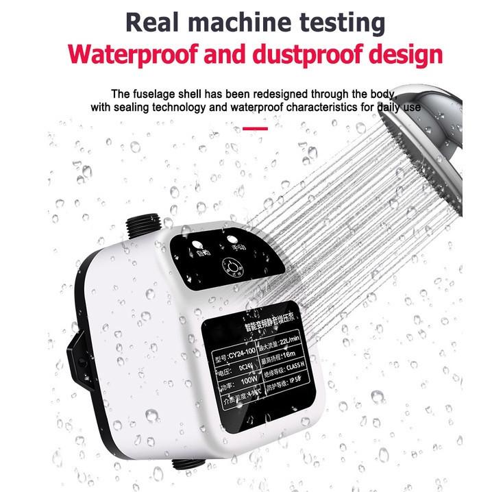Household Intelligent Variable Frequency Silent Pressure Water Pump Kitchen Sink Shower Head Out Automatic Water Booster Pump