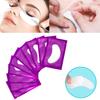 50 paia per confezione Patch per gli occhi sotto gli occhi Forniture per extension ciglia Strumenti per il trucco Linguette per patch per extension ciglia Cuscinetti in gel per baccelli per ciglia
