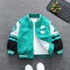 Kids Fashion Jacket Handsome Children's Coat Spring Trends Letter Prints Outerwear Baby 2-12Y Autumn Casual Clothes