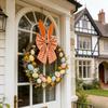 Bunny Ears Design Easter Wreath Bows Decorative Style Decorative Fabric Bow  Porch Display
