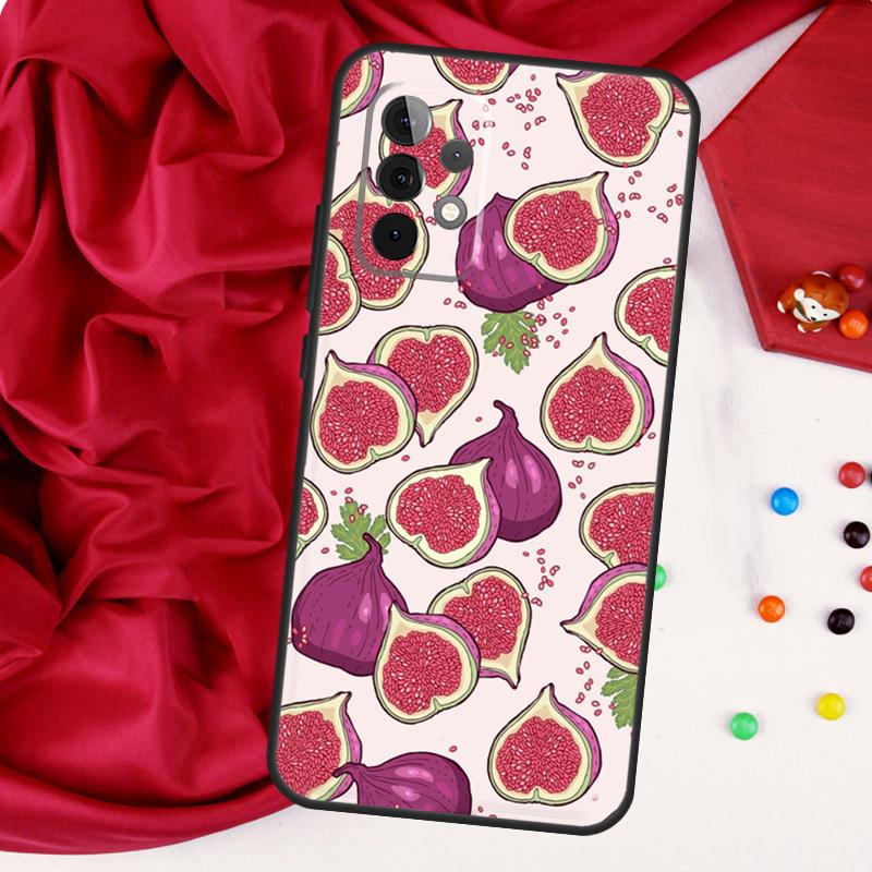 Avocado Birne Papaya Frucht Für Samsung Galaxy A56 A36 A26 A16 A05 A06 A22 A32 A52 A54 A34 A14 A55 A15 A53 A33 A35 Hülle