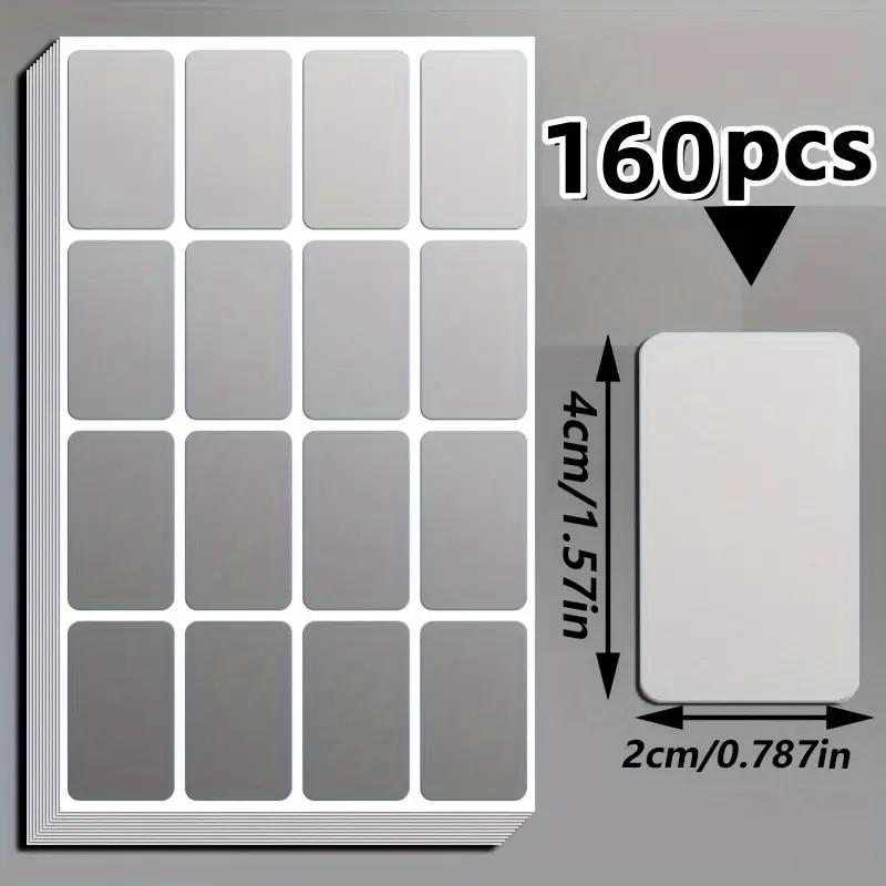 

160PCS/Set Label Stickers, Easy To Tear Without Leaving Glue, Very Suitable for Office and Home Use Storage Organizador