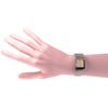 J-AXIS Men's MJG-Y75-T (Made in Japan Sun Flame) Rectangular Watch Gold Analog