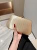 Ladies classic cross satin design evening bag clutch bag party prom bag evening bag dress bag wedding bag chain bag