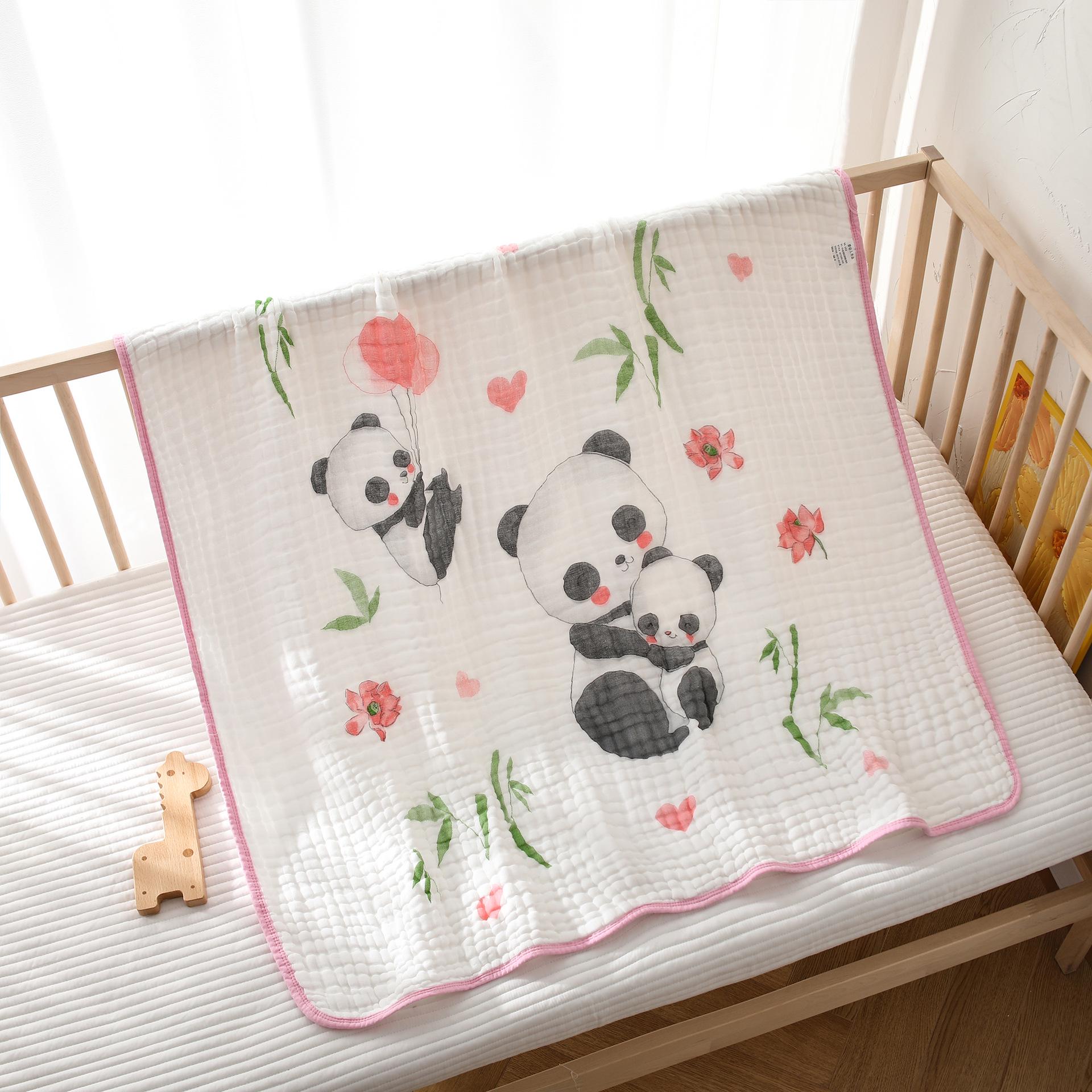 

Шестислойное одеяло и пеленка из чистого хлопка 110x110