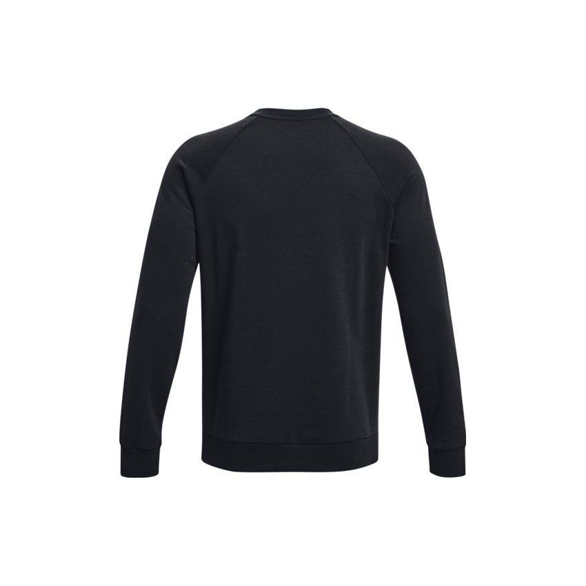Under Armour Rival Solid Fleece Crew Training Sweatshirt Men Sweatshirt Black 1379755-001