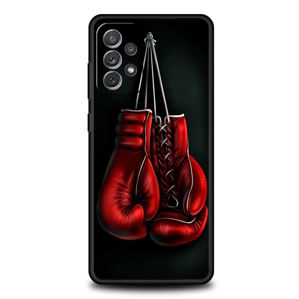 Muay Thai Boxhandschuhe Handyhülle Für Samsung Galaxy A15 A13 A35 A55 A51 A71 A41 A31 A21S A03S A05 A23 A25 A33 A53 A73 5G Hülle