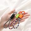 1pc Colorful Braided Lanyard Keychain for Phone Case Women Anti Lost Knot Rope Strap Car Key Chains Diy Accessories Keyring