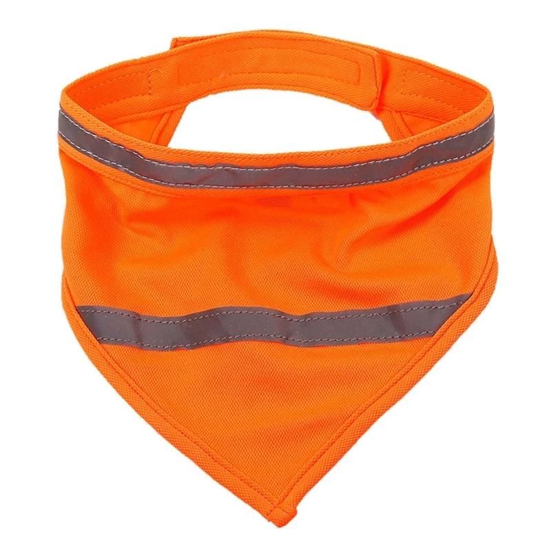 Hund Reflektierende Bandanas Haustier Dreieckiges Handtuch Schal Helle Farbe Polyester Lätzchen