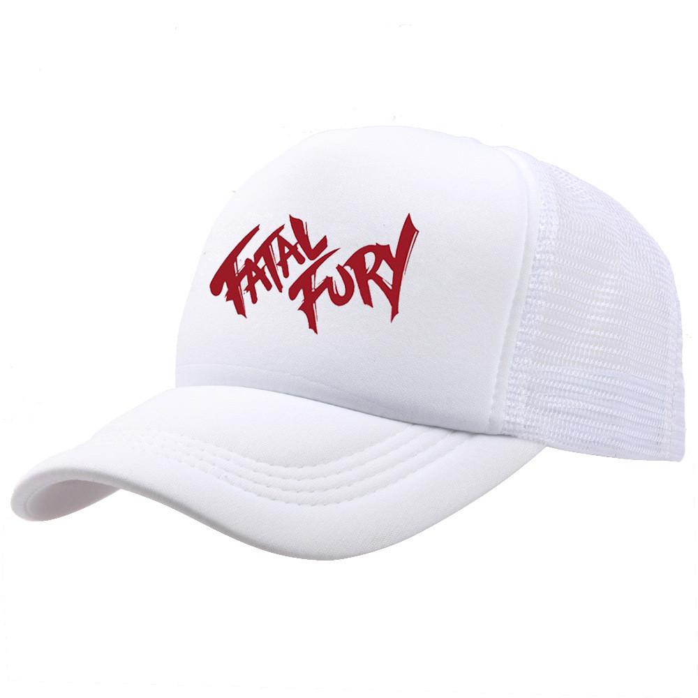Fatal Fury Cartoon Cotton Baseball Cap With Adjustable Fit For Summer Outdoor Wear
