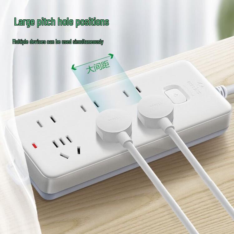 GN-B7060 Bull Power Strip: Six-Outlet Extension Cord with Master Control