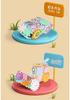 Children's Electric Rotating Gear Building Set - Large Particle Educational Toy