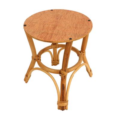 Holzhocker Pflanzenständer Multifunktional Nordischer Stil Rund Pflanzenstützen Ausstellungsregal für Innen