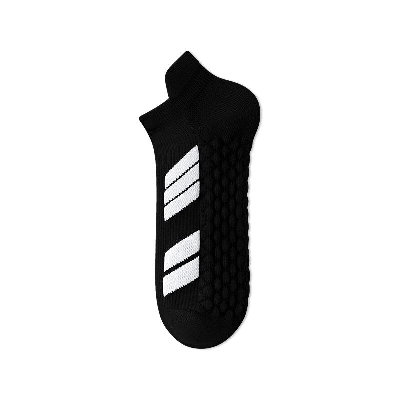 

Мужские спортивные носки Zhuji с противоскользящим эффектом и амортизацией для бега и бадминтона Standard Size [39-44] чёрный