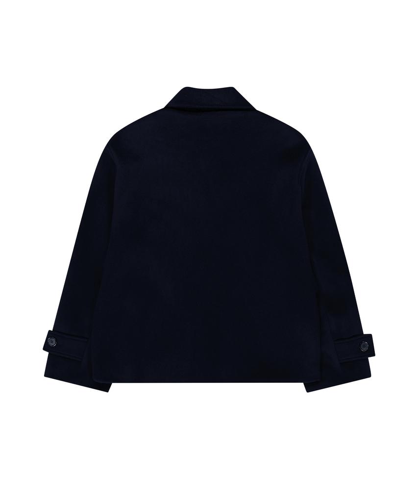 ENDOOR Short Mac Coat (Navy)