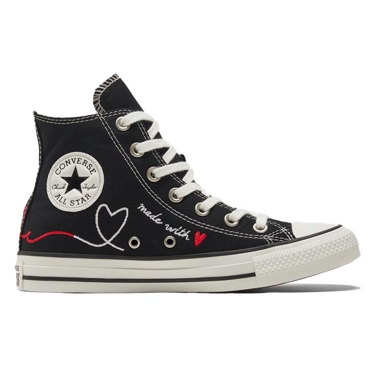 Converse Chuck Taylor All Star High 'Made with Love - Black' Men's 171158C