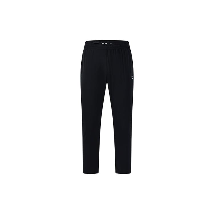 New FILA Knitted Sweatpants Men's Pitch Black A11M321814FBK